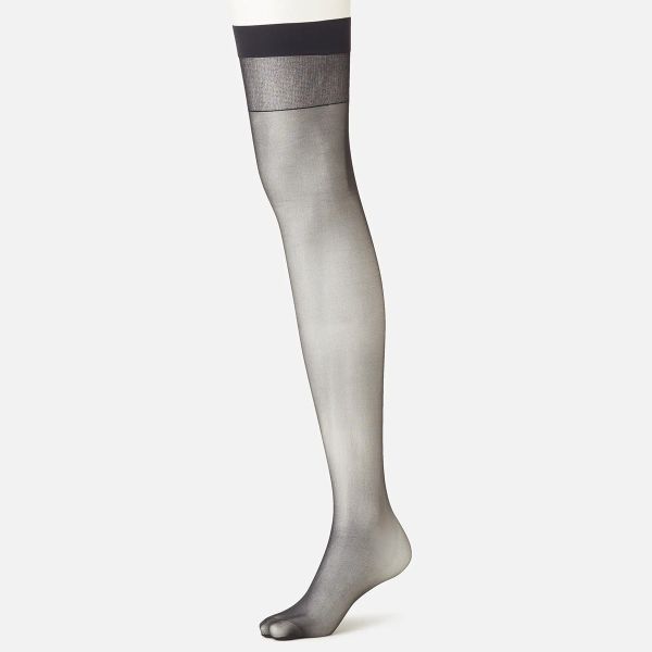 タビオ Tabio 美しい素肌感サイハイソックス丈ストッキング ひざ上丈 伝線しにくい レディース 日本製 22.0-25.0cm