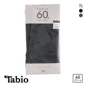 タビオ 60デニール プレミアムタイツ TLサイズ リッチな履き心地 なめらか レディース 日本製 Tabio