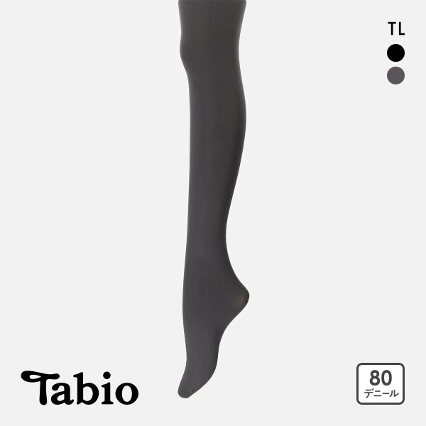 タビオ 80デニール プレミアムタイツ TLサイズ リッチな履き心地 なめらか レディース 日本製 Tabio