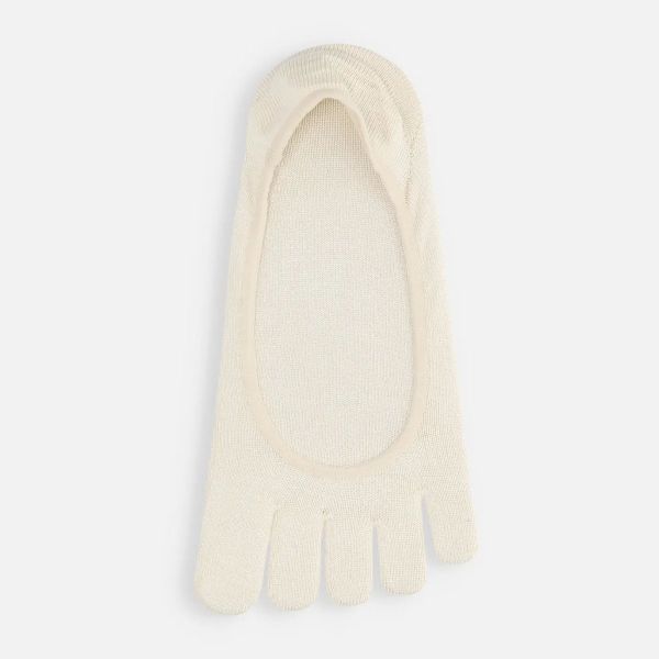 タビオ Tabio LEG LABO シルクの5本指カバーソックス シルク混 靴下 レディース 日本製 24-26cm 大きいサイズ