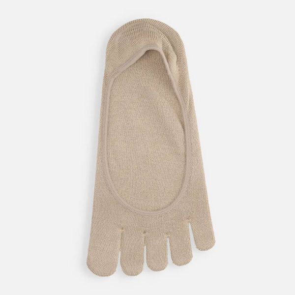 タビオ Tabio LEG LABO シルクの5本指カバーソックス シルク混 靴下 レディース 日本製 24-26cm 大きいサイズ