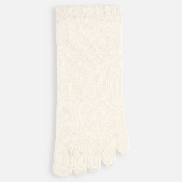 タビオ Tabio LEG LABO シルクの5本指ソックス 靴下 アンクル丈 シルク混 吸放湿 レディース 22.5-24.5cm 日本製