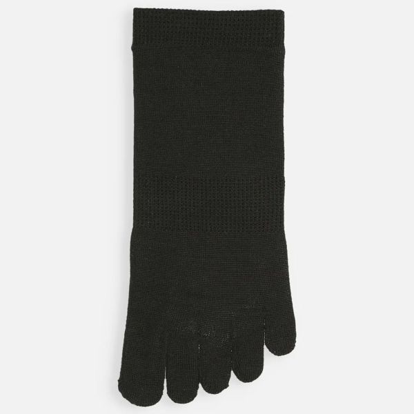 タビオ Tabio LEG LABO シルクの5本指ソックス 靴下 アンクル丈 シルク混 吸放湿 レディース 22.5-24.5cm 日本製