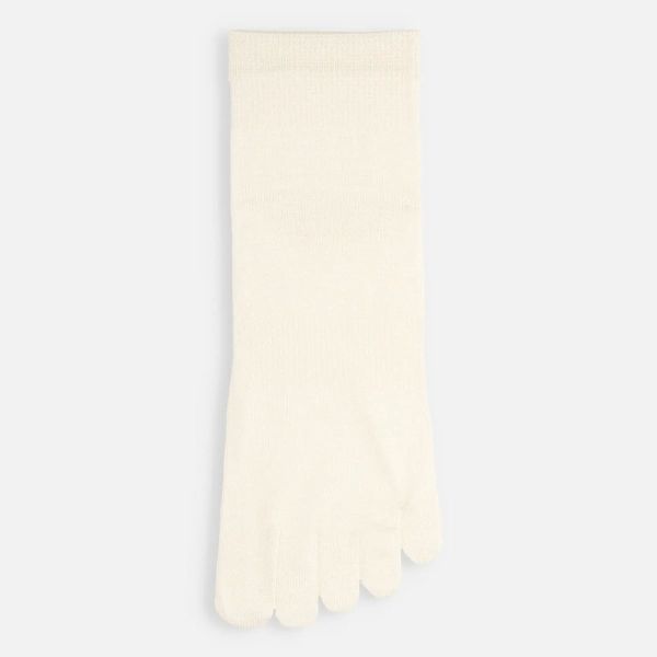 タビオ Tabio LEG LABO シルクの5本指ソックス 靴下 アンクル丈 シルク混 吸放湿 大きいサイズ 24-26cm 日本製