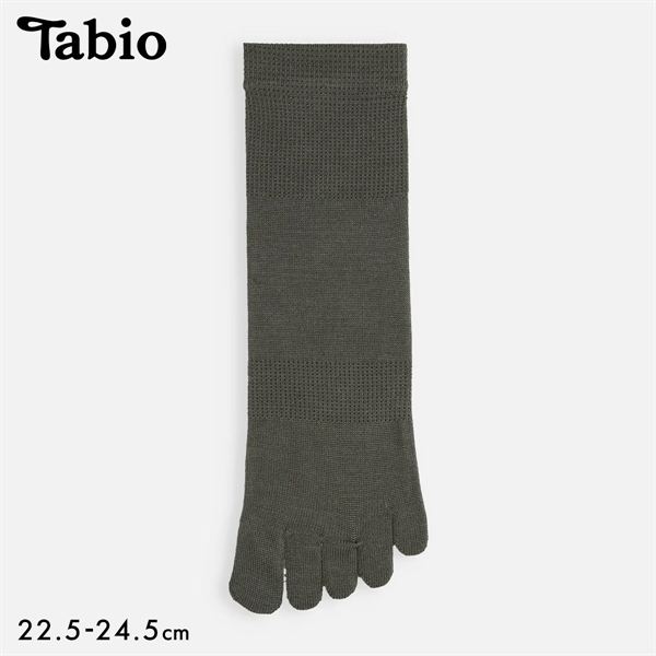 タビオ Tabio LEG LABO シルクの5本指ソックス 靴下 シルク混 吸放湿 レディース 22.5-24.5cm 日本製
