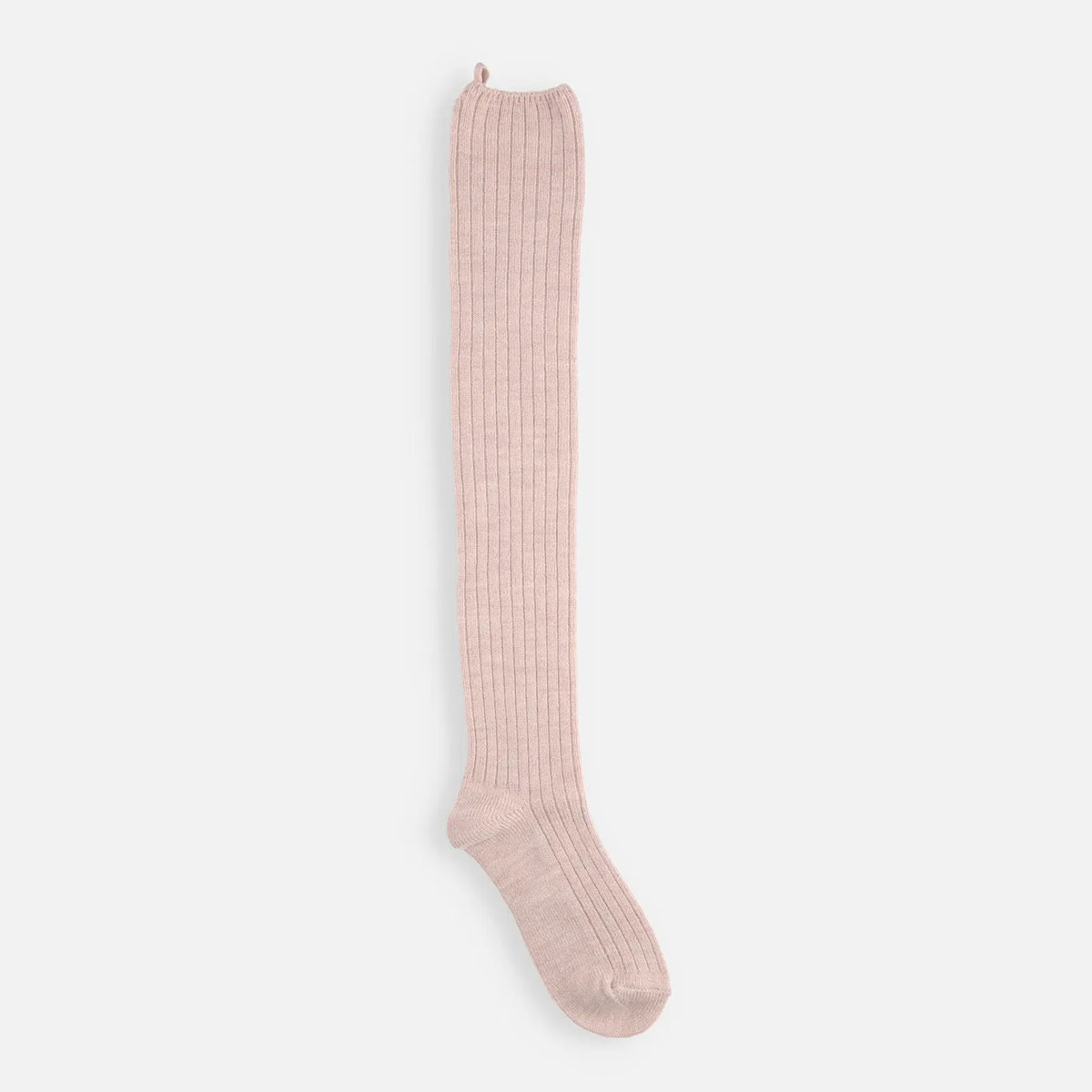 タビオ Tabio LEG LABO リブロングソックス 靴下 ぬくぬく温活 レディース 日本製(RO-ローズ-22.5-24.5cm)