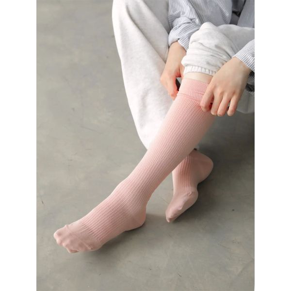 タビオ Tabio LEG LABO 綿着圧ハイソックス 靴下 ぎゅぎゅっと脚ラク 強着圧 日本製