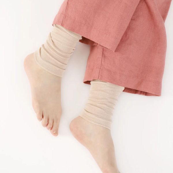 タビオ Tabio LEG LABO シルクレッグウォーマー シルク混 吸放湿 レディース 日本製