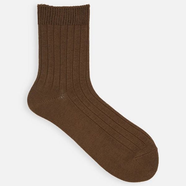 タビオ Tabio ローゲージ5&#215;1リブソックス 靴下 上品大人カラーリブソックス レディース 日本製