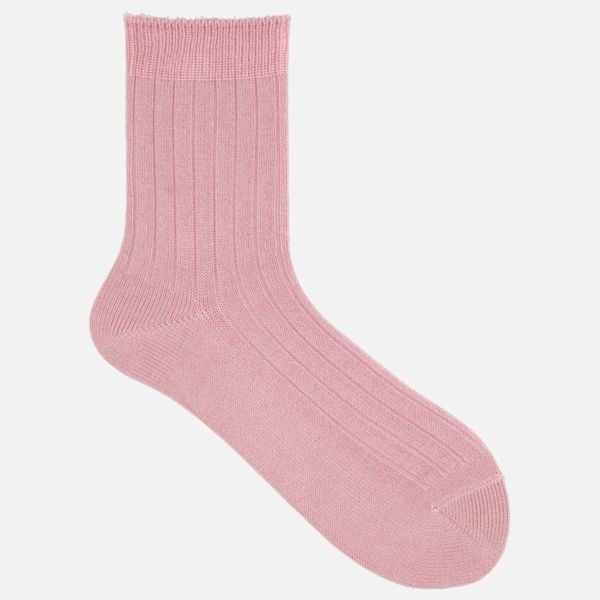 タビオ Tabio ローゲージ5&#215;1リブソックス 靴下 上品大人カラーリブソックス レディース 日本製