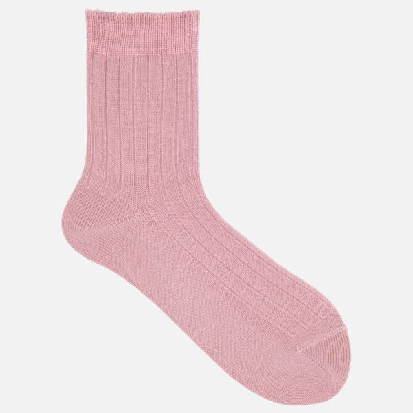 タビオ Tabio ローゲージ5×1リブソックス 靴下 上品大人カラーリブソックス レディース 日本製