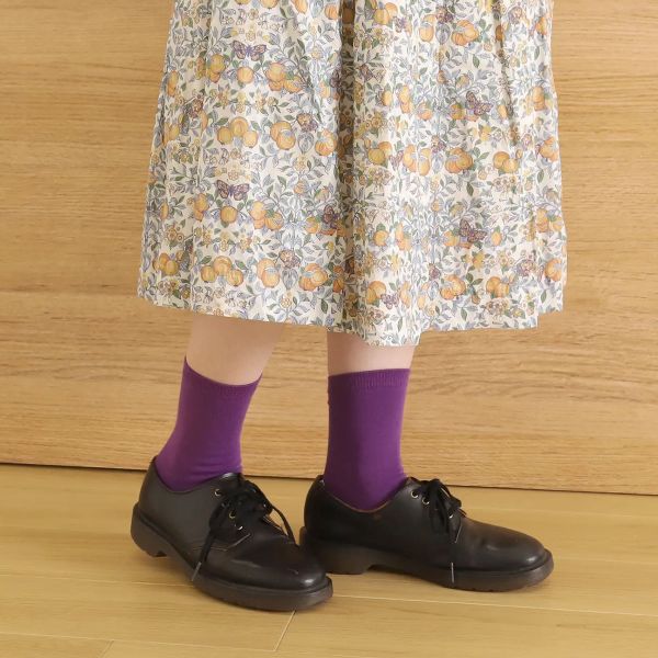 タビオ Tabio オールシーズン履けるカラフルソックス 靴下 定番 レディース 日本製