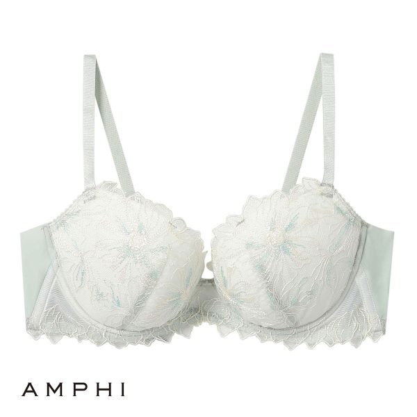 アンフィ AMPHI 長時間、バストをしっかりホールド ホールドデイブラ Hold Day Bra ブラジャー 3/4カップ 脇高 WEB限定 単品