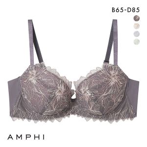 アンフィ AMPHI 長時間、バストをしっかりホールド ホールドデイブラ Hold Day Bra ブラジャー 3/4カップ 脇高 WEB限定 単品