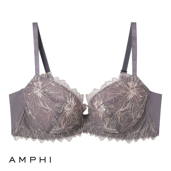 アンフィ AMPHI 長時間、バストをしっかりホールド ホールドデイブラ Hold Day Bra ブラジャー 3/4カップ EF 脇高 WEB限定 単品
