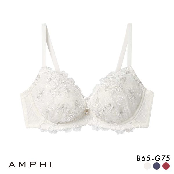 アンフィ 自然なまるみ 整える機能のブラ ブラジャー BCDEFG BLH311 AMPHI 大きいサイズ