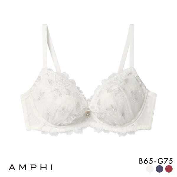 アンフィ 自然なまるみ 整える機能のブラ ブラジャー BCDEFG BLH311 AMPHI 大きいサイズ