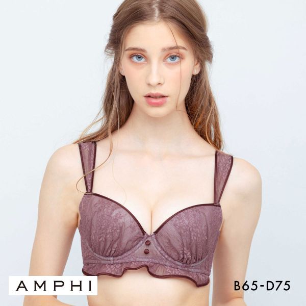 アンフィ AMPHI 脇スッキリ 寄せる機能のブラ ブラジャー 3/4カップ BCD BLH398