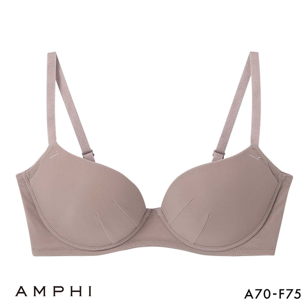 アンフィ NAILS INC×AMPHI ブラジェニック アウターにひびきにくい ブラジャー ノンワイヤー スムージング BMI245 AMPHI