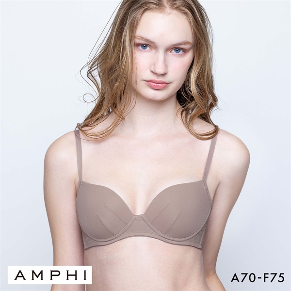 アンフィ NAILS INC×AMPHI ブラジェニック アウターにひびきにくい ブラジャー ノンワイヤー スムージング BMI245 AMPHI