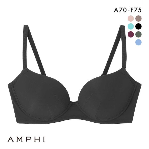 アンフィ NAILS INC×AMPHI ブラジェニック アウターにひびきにくい ブラジャー ノンワイヤー スムージング BMI245 AMPHI
