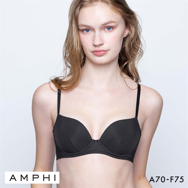 アンフィ NAILS INC×AMPHI ブラジェニック アウターにひびきにくい ブラジャー ノンワイヤー スムージング BMI245 AMPHI