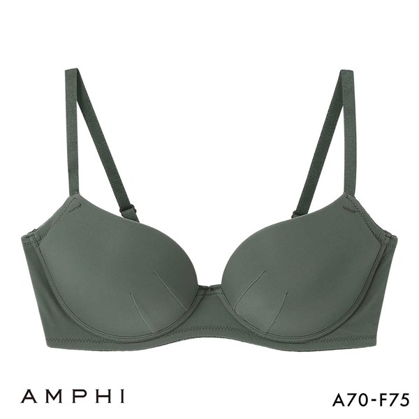 アンフィ NAILS INC×AMPHI ブラジェニック アウターにひびきにくい ブラジャー ノンワイヤー スムージング BMI245 AMPHI