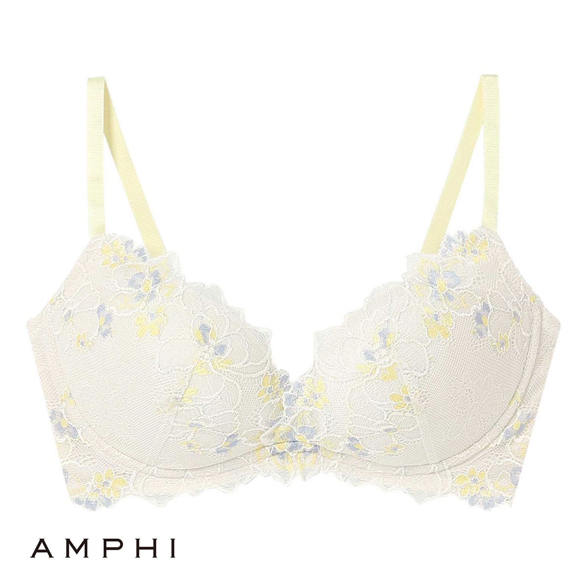 thiara　カットアズキ　イエロー　ピンク　プラチナ3色　サイズ4号 アンフィ AMPHI ブラジェニック BRAGENIC ブラジャー ノン