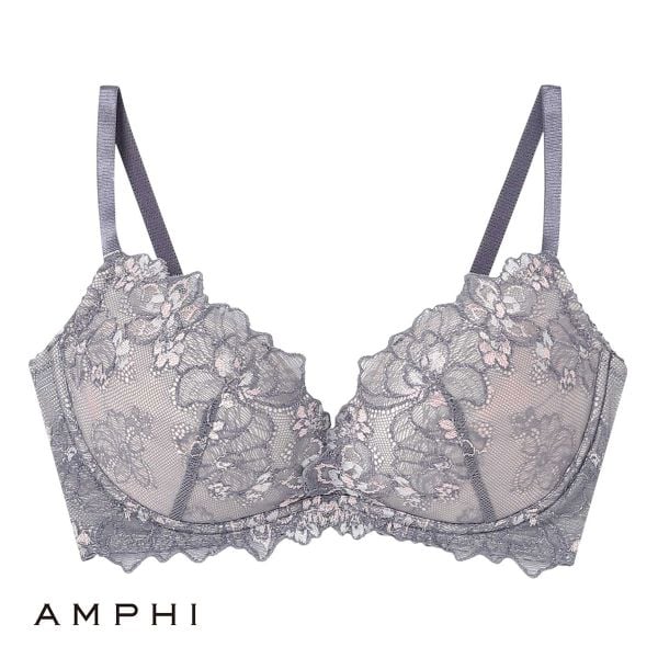 アンフィ AMPHI ブラジェニック BRAGENIC ブラジャー ノンワイヤー 脇高細見えタイプ 3/4カップ ABCDEFG 単品