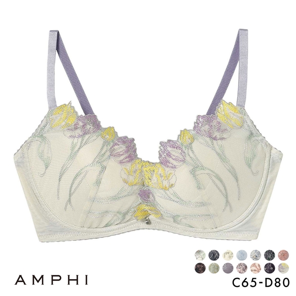 アンフィ sweet×AMPHI ブラジェニック BRAGENIC 脇高細見えタイプ ノンワイヤーブラ ブラジャー 脇高 CD BMI353 AMPHI