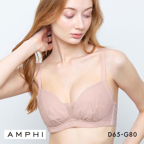 アンフィ 小さく見せるブラ ミニマイザーブラ ブラジャー DEFG 大きいサイズ BOG305 AMPHI