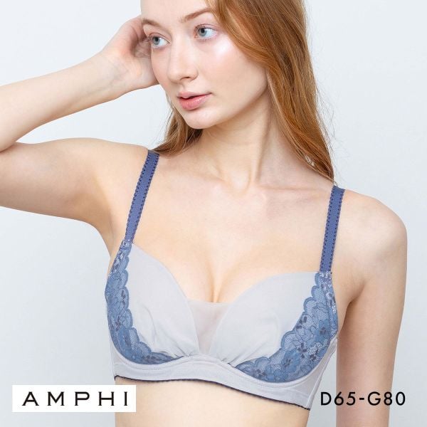 アンフィ 小さく見せるブラ ミニマイザーブラ ブラジャー DEFG 大きいサイズ BOG305 AMPHI