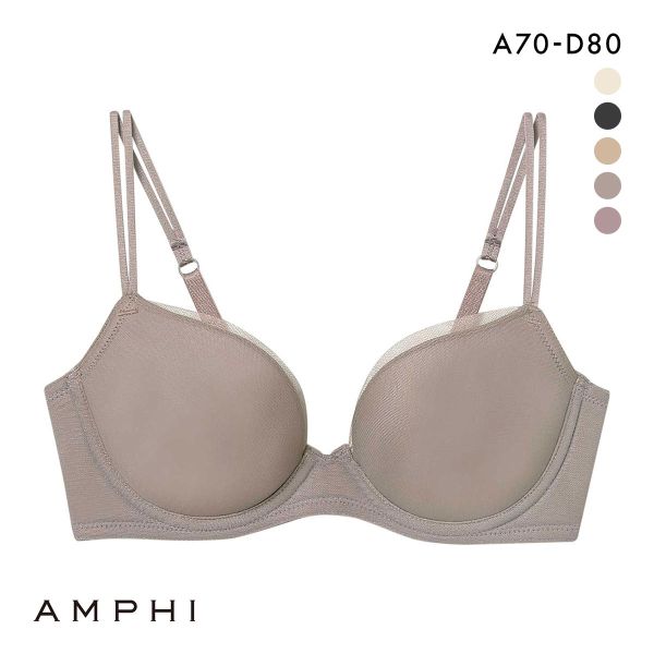 アンフィ スタイリストフォーユー ブラジャー ABCD サイズ別設計 脇高 BOG307 AMPHI stylist 4U 大きいサイズ