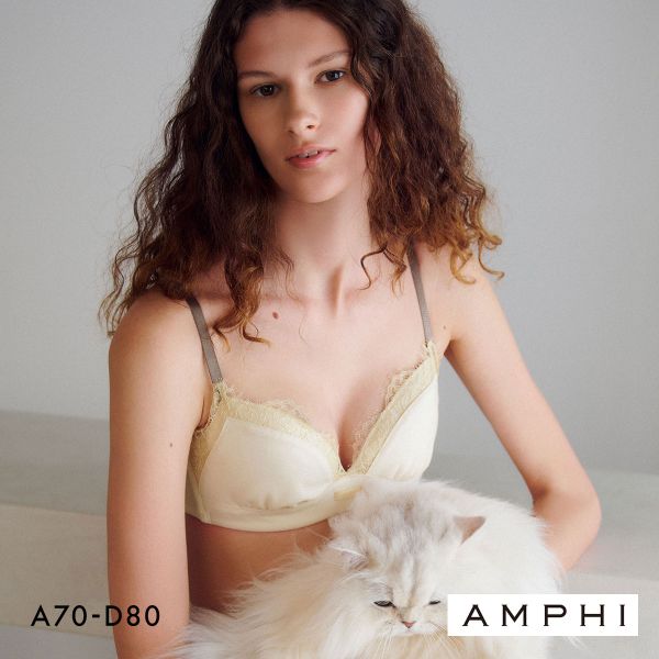 アンフィ スタイリストフォーユー ブラジャー ABCD サイズ別設計 脇高 BOG310 AMPHI stylist 4U CINDERELLA FITTING 大きいサイズ