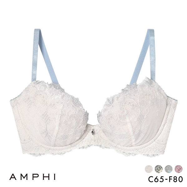 アンフィ スタイリストフォーユー ブラジャー 3/4カップ CDEF サイズ別設計 BOG313 AMPHI stylist 4U
