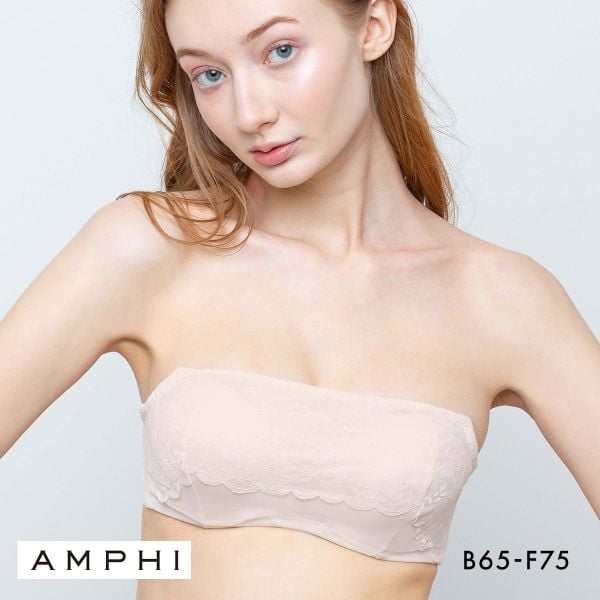 アンフィ 谷間のチラ見えをカバー ストラップレスブラ ブラジャー BCDEF BOG305シリーズ BOG505 AMPHI