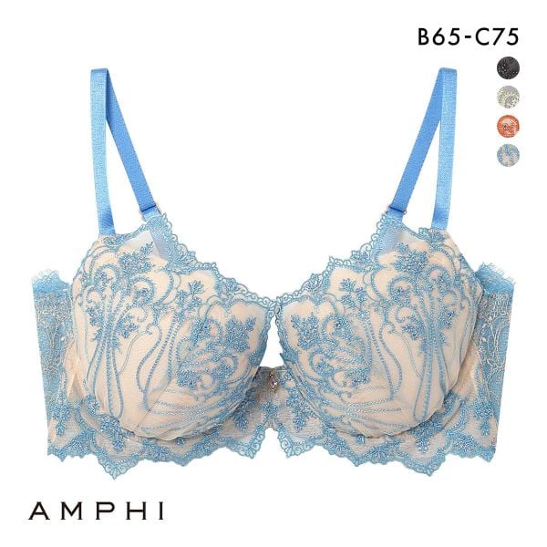 アンフィ ホールドデイブラ ブラジャー BC 長時間、バストをしっかりホールド 脇高 まる胸 AMPHI Hold Day Bra BYJ301