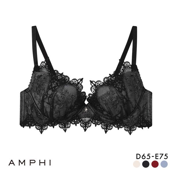 アンフィ グラマリッチ ブラジャー ボリュームUPタイプ グラマラス＆リッチな谷間メイク 3/4カップ DE AMPHI BYJ306 Glama-Rich
