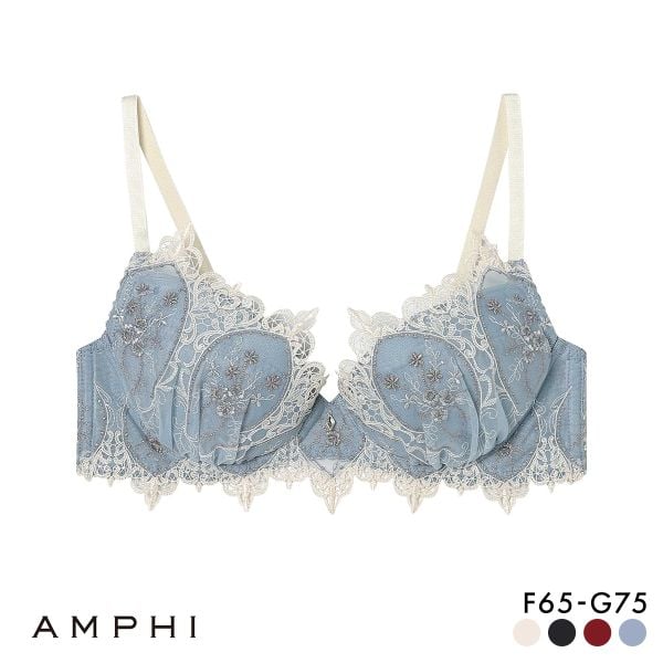 アンフィ グラマリッチ ブラジャー ボリュームUPタイプ グラマラス＆リッチな谷間メイク 3/4カップ FG AMPHI BYJ306 Glama-Rich