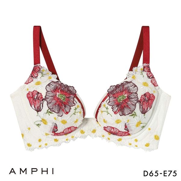 アンフィ グラマリッチ ブラジャー ダブル盛タイプ グラマラス＆リッチな谷間メイク 3/4カップ DE AMPHI BYJ309 Glama-Rich