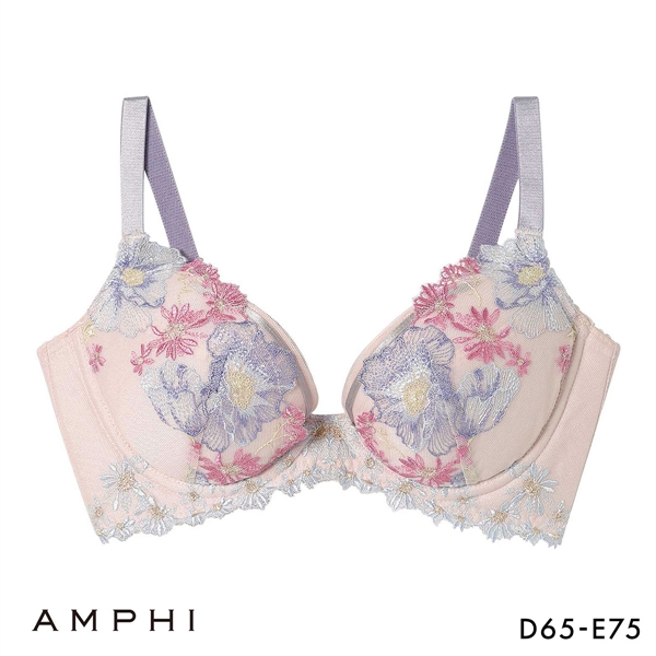 アンフィ グラマリッチ ブラジャー ダブル盛タイプ グラマラス＆リッチな谷間メイク 3/4カップ DE AMPHI BYJ309 Glama-Rich