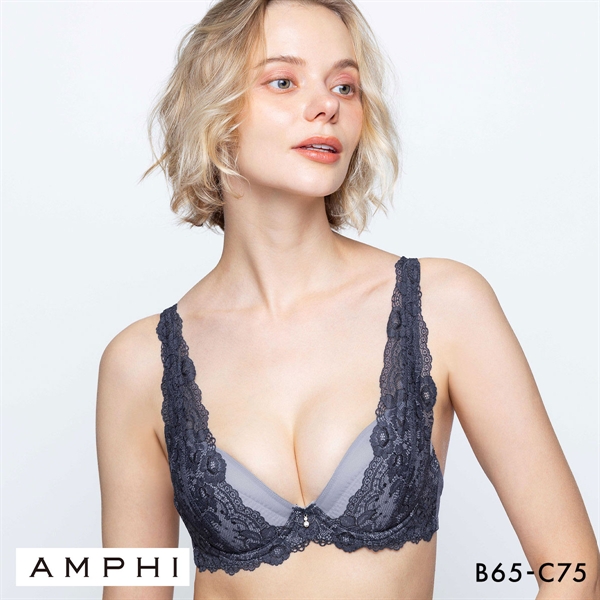 アンフィ グラマリッチ ブラジャー ボリュームUPタイプ グラマラス＆リッチな谷間メイク 3/4カップ BC AMPHI BYJ310 Glama-Rich