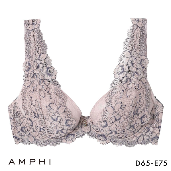 アンフィ グラマリッチ ブラジャー ボリュームUPタイプ グラマラス＆リッチな谷間メイク 3/4カップ DE AMPHI BYJ310 Glama-Rich