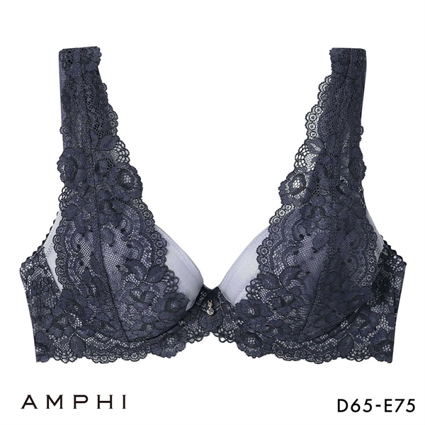 アンフィ グラマリッチ ブラジャー ボリュームUPタイプ グラマラス＆リッチな谷間メイク 3/4カップ DE AMPHI BYJ310 Glama-Rich