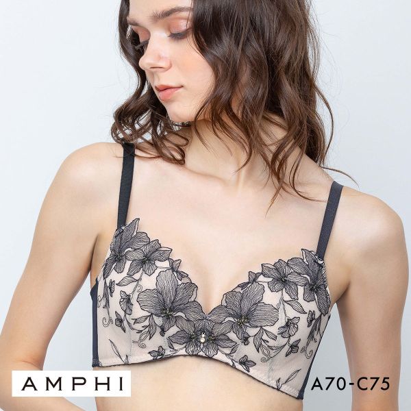 アンフィ グラマリッチ ブラジャー ダブル盛タイプ グラマラス＆リッチな谷間 ABC AMPHI BYJ395 Glama-Rich