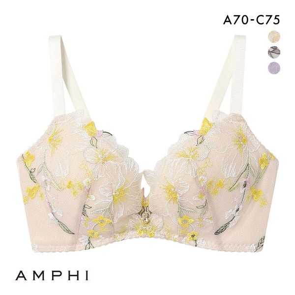アンフィ グラマリッチ ブラジャー ダブル盛タイプ グラマラス＆リッチな谷間 ABC AMPHI BYJ395 Glama-Rich