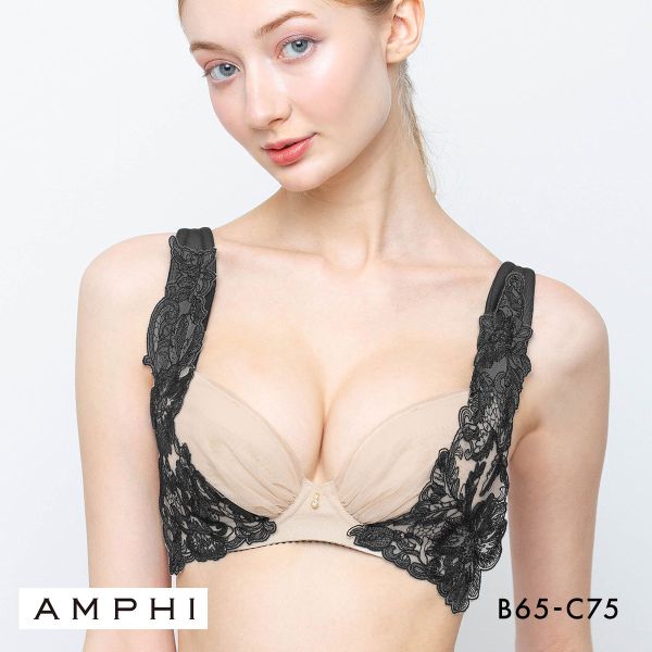 アンフィ 姿勢をサポートして、気軽にスタイルアップ ブラジャー 3/4カップ BC AMPHI BYJ397