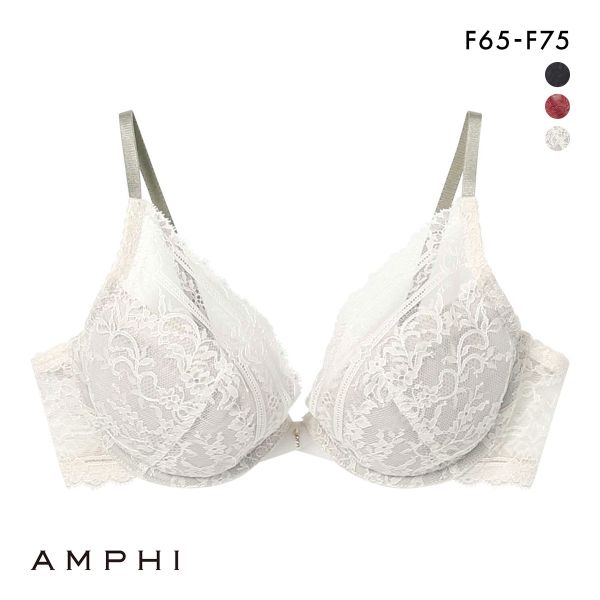 アンフィ ハネのブラ ブラジャー 3/4カップ 軽いつけごこち F AMPHI BYJ486