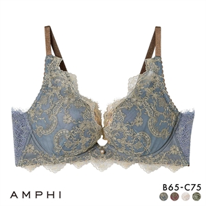 アンフィ グラマリッチ ブラジャー 脇スッキリ グラマラス＆リッチな谷間をメイク BYJ603 脇高 BC AMPHI Glama-Rich