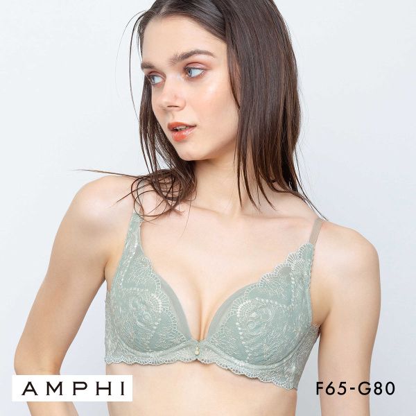 アンフィ グラマリッチ ブラジャー 脇スッキリ グラマラス＆リッチな谷間をメイク BYJ698 脇高 FG AMPHI Glama-Rich 大きいサイズ